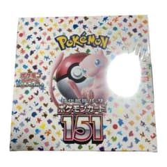 ポケモンカードゲーム　151 新品未開封シュリンク付きBOXのサムネイル