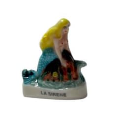 Feve フェーヴ 人魚姫 セイレーン 海 ギリシャ神話フェヴ 陶器 ミニチュアのサムネイル