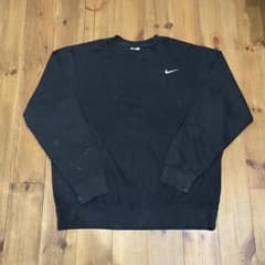 분위기 발군 NIKE 나이키 스웨터 페인트 비행 그런 지 보로 블랙 L