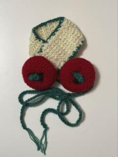 イヤーマフ　ハンドメイド　毛糸　耳当てのサムネイル
