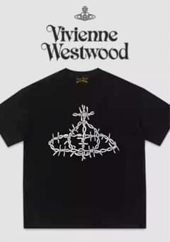 Vivienne Westwood　Tシャツ　バラ線オーブ　サイズ42のサムネイル