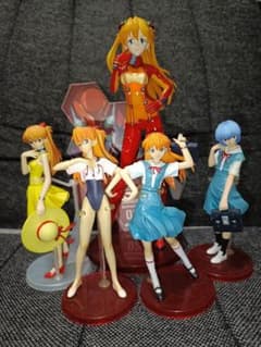 エヴァンゲリオン フィギュア5点セット - メルカリ
