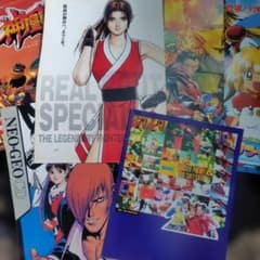 （当時物）（非売品）NEOGEO系カタログ&チラシセット　SNK