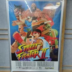 ストリートファイター2 ポスター 復刻版 35TH CAPCOM カプコン - メルカリ