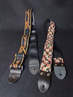 ギターストラップ2個セットのサムネイル