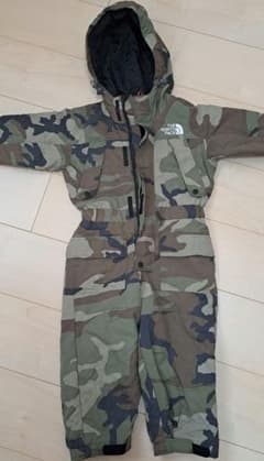 た  さん専用　ノースフェイス スキーウェア スノボ ジャンプスーツ 90センチのサムネイル