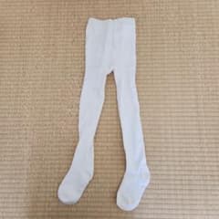 ホワイト キッズタイツ サイズ105のサムネイル