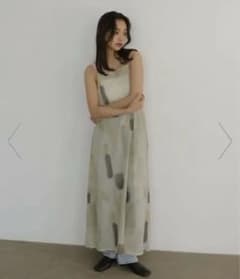 シアー素材 キャミワンピースのサムネイル