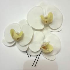 胡蝶蘭髪飾り　和装前撮り　成人式　結婚式　卒業式　振袖　七五三　髪飾りのサムネイル