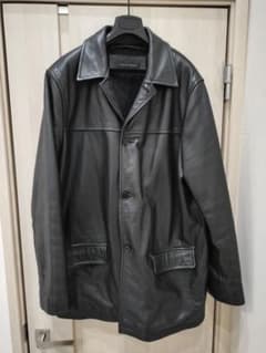 CHEVIGNON レザー ジャケット カーコート XXL ブラック CHEVIGNON レザー ジャケット カーコート XXL ブラック - メルカリ
