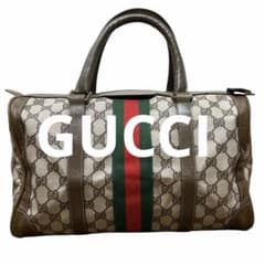 希少❗️【GUCCI】オールドグッチ美品GGスプリームシェリーライン 