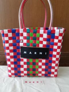 MARNI マルニフラワーカフェ ピクニックカゴレッド MARNIMARKETのサムネイル