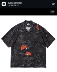 Gakkin buds pool Wacko Maria Nametama Aloha shirt