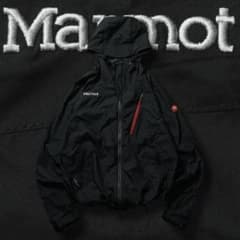 y2k marmot hooded nylon jacket tech 短丈 - メルカリ