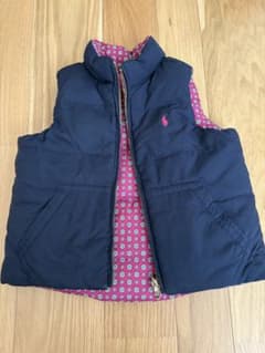 Ralph Lauren 中綿ベスト 100cm~ ネイビー/ピンクのサムネイル