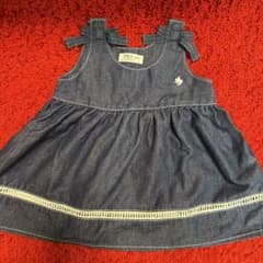 POLO baby デニム ワンピース 80ポロラルフローレン 女の子のサムネイル