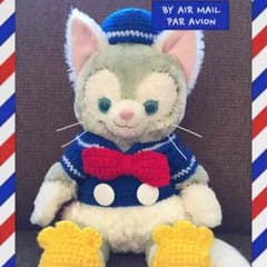 ジェラトーニ★ジェラトーニコスチューム★ドナルド風4点セット★ニット手編みのサムネイル