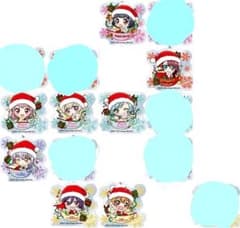 【バンドリ】ガルパカフェ クリスマス アクリルキーホルダーのサムネイル