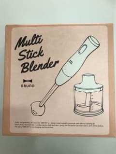 値下げします！　[新品] BRUNO ブルーノ マルチスティックブレンダーのサムネイル