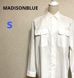 F割‼️ MADISONBLUE メンズシャツ S  コットンしゃつのサムネイル