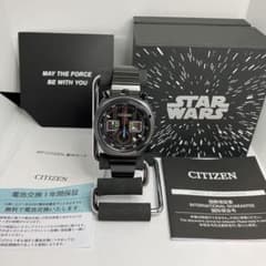 CITIZEN ツノクロノ ダース・ベイダー　スター・ウォーズ　箱、保証書付き CITIZEN ツノクロノ ダース・ベイダー スター・ウォーズ 箱、保証書