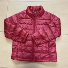 UNIQLO 中綿コート 赤 110のサムネイル