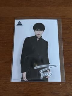 PRODUCE 101 新世界　タワレコ特典　安部結蘭　サイン入り　生写真のサムネイル