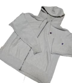 00s Champion Reverse Weave パーカー　アッシュグレーのサムネイル