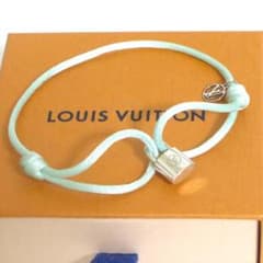 ルイ ヴィトン ブラスレ シルバー ロックイット ブレスレット セラドン 