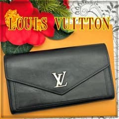 ☆美品☆ ルイヴィトン ポルトフォイユ マイロックミー ノワール 長 
