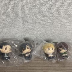 Attack Titan　Ichiban Kuji Chokonokko 4-piece set: Each Person's Determination
