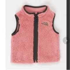 ⌄̈⃝新品未使用 ノースフェイス ボア ベスト キッズ ベビーのサムネイル