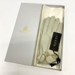 S2 未使用タグ付き グッチ GUCCI ナッパレザー グローブ 手袋 7 S2 未使用タグ付き グッチ GUCCI ナッパレザー グローブ 手袋 7 - メルカリ