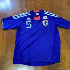 adidas サッカー日本代表ユニフォーム 長友佑都 5番 - メルカリ