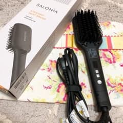 ぱいなっぷる様専用☆SALONIAストレートヒートブラシのサムネイル