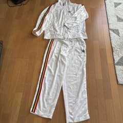 ZEKY ラスタカラー ジャージ セットアップ ホワイト LLのサムネイル
