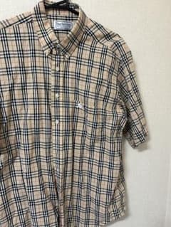 Burberry チェックシャツ　古着のサムネイル