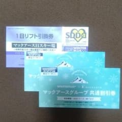 マックアース11　リフト券のサムネイル