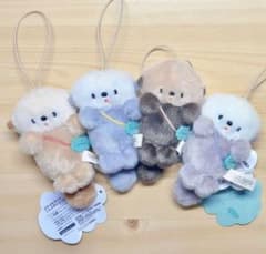 にこやまポッケ ぷかぷかラッコこんぶポシェットのぬいぐるみ　全4種×2セット にこやまポッケ ぷかぷかラッコこんぶポシェットのぬいぐるみ 全