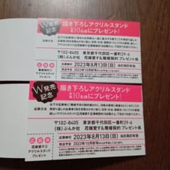 離婚予定の契約婚なのに、冷酷公爵様に　望まれぬ花嫁は一途に皇太子を　応募券　➂のサムネイル