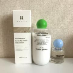 ondat 韓国コスメ 洗顔 ボディクリーム ヘアオイル セットのサムネイル