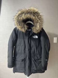 【二子玉川直営店購入】ノースフェイス マウンテンダウンコート XS ブラックのサムネイル