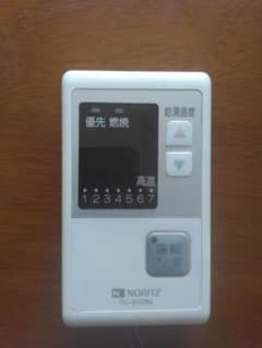 NORITZ RC-6109M 温度調整リモコンのサムネイル