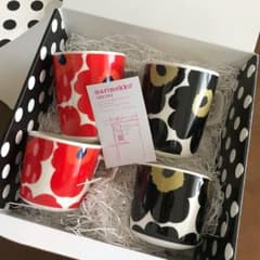マリメッコ 新品 マグカップ＆コーヒーカップ 4個セットのサムネイル