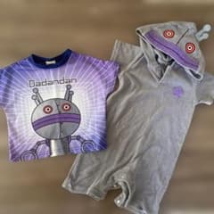 だだんだん Tシャツ ロンパース セットのサムネイル