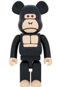 ベアブリックXLARGE LITTLE FRIEND BLACK 1000％のサムネイル