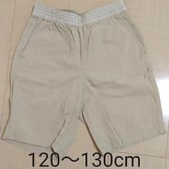 ユニクロ ハーフパンツ　キッズL 120ぐらいのサムネイル