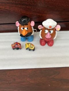 ミスターポテトヘッド ゼンマイ玩具 ＆ 象のミニチュア 置物セットのサムネイル