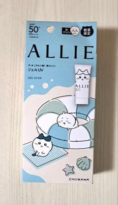ALLIE ハチワレ 日焼け止め ジェルUV EX ちいかわ限定のサムネイル