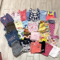 【最終お値下げ】90/95/100㎝ 夏服まとめ売り（29点）＋靴（3足）のサムネイル